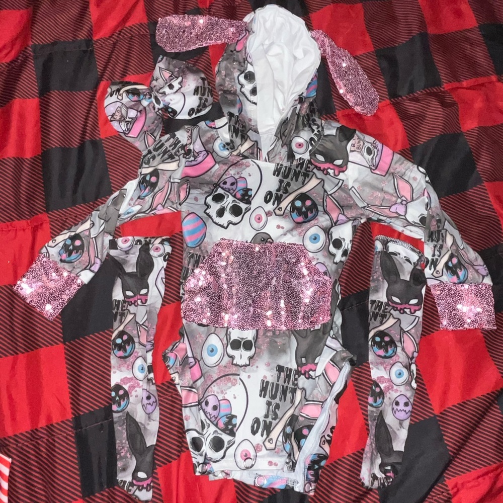 Handmade Easter Outfit. 6/12m